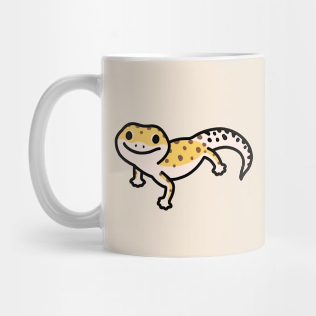 Leopard Gecko by littlemandyart